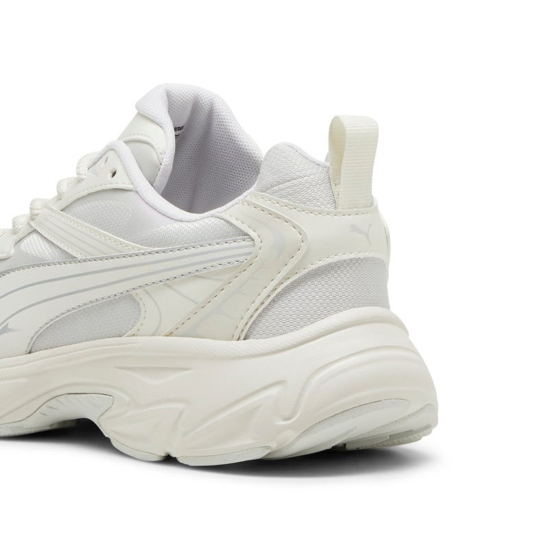 PUMA Morphic Futro-Glam Womens Gray Sneakers - Image 3